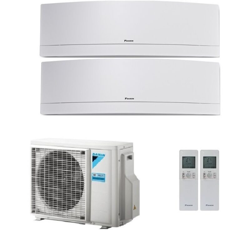 Мульти сплит система на 2 комнаты, Daikin 2MXM50N9 / FTXJ25MW - 2 шт.