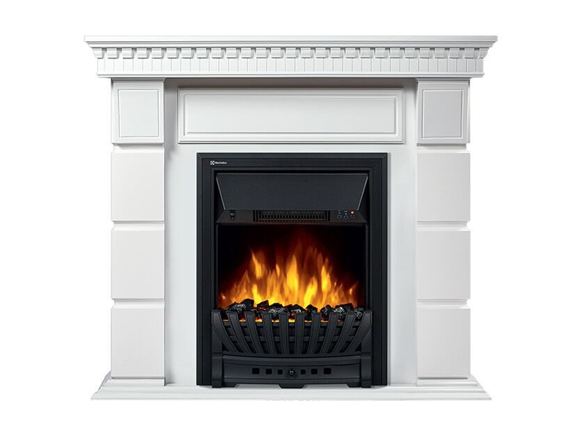 Каминокомплект Electrolux Classic EFP/P-1020LS + Elegante Classic белый