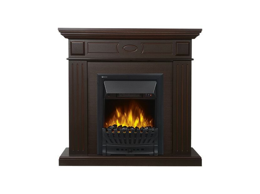 Каминокомплект Electrolux Classic EFP/P-1020LS + Bianco Classic шпон/темный дуб